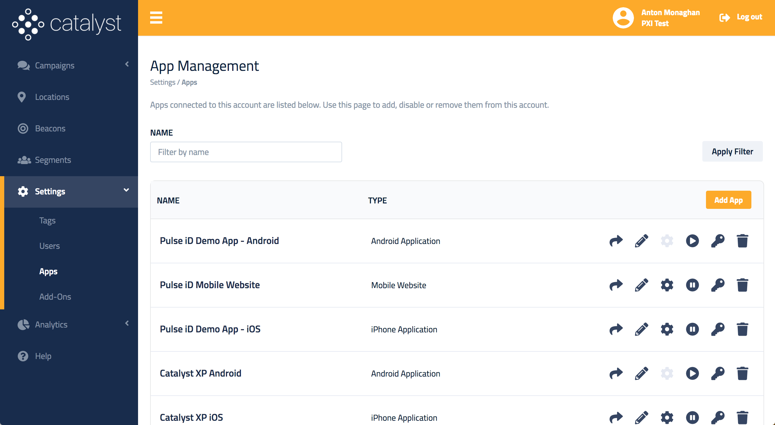 Manage App