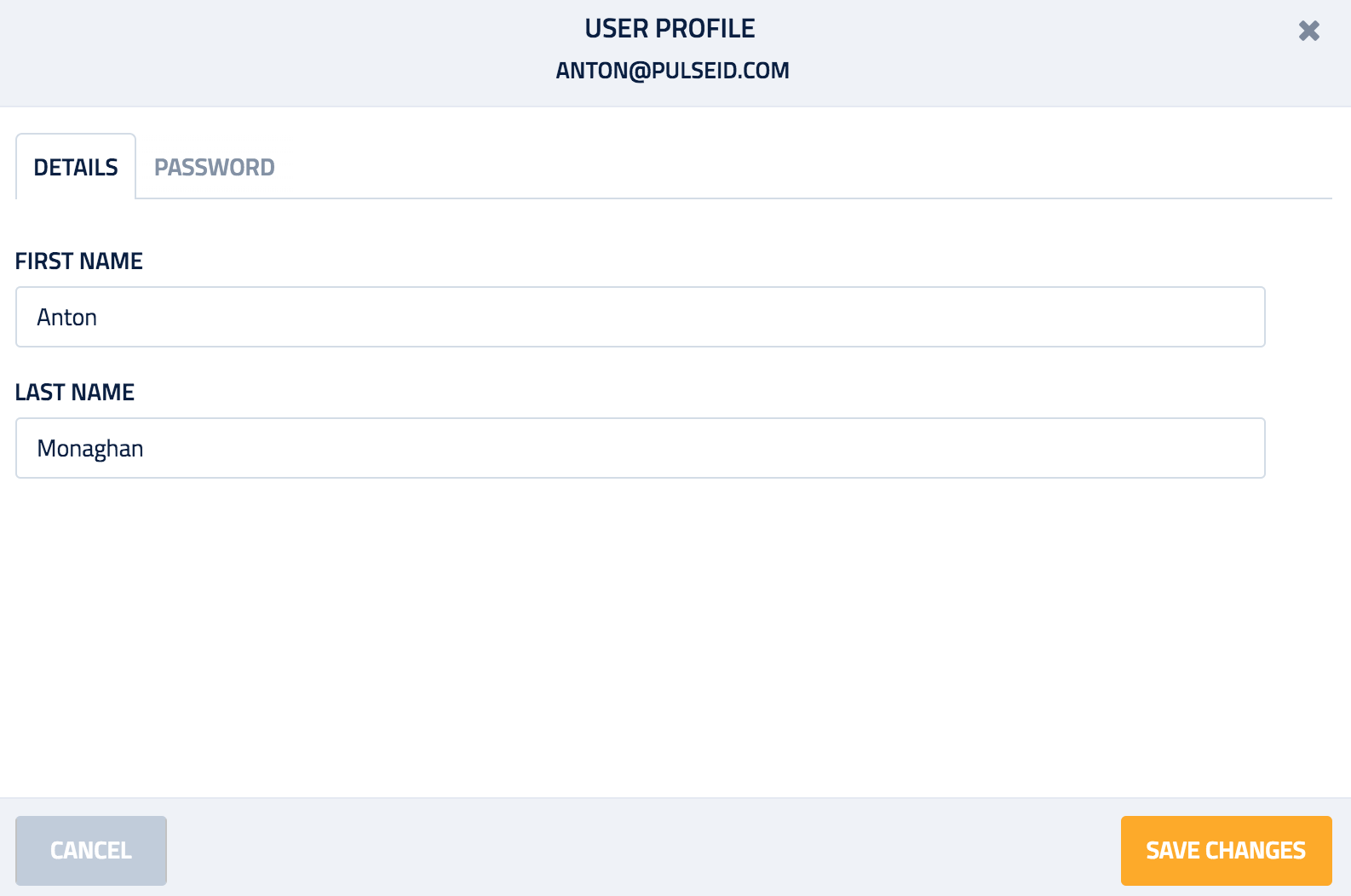 User Profile