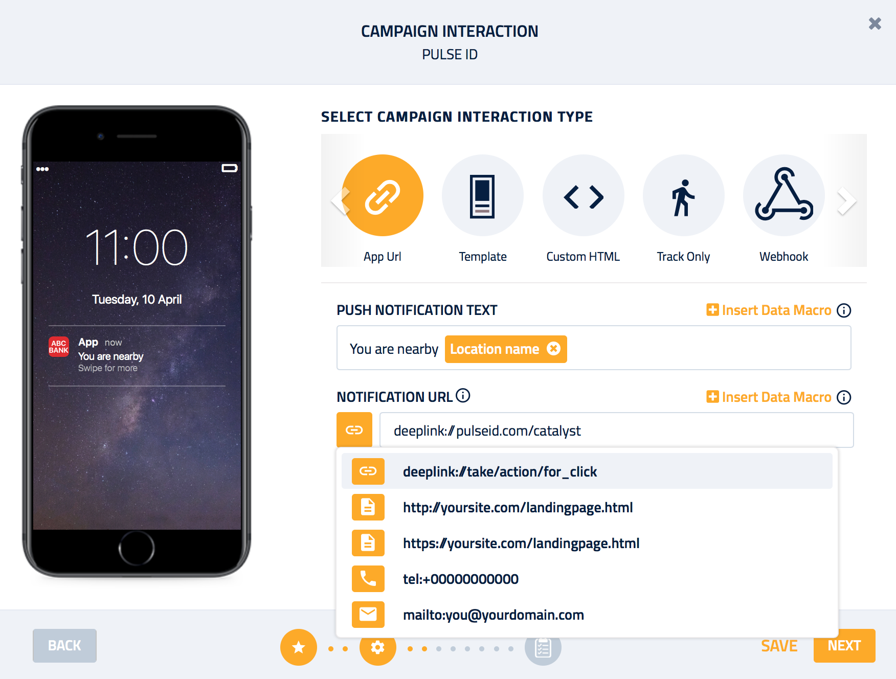 Campaign Interaction