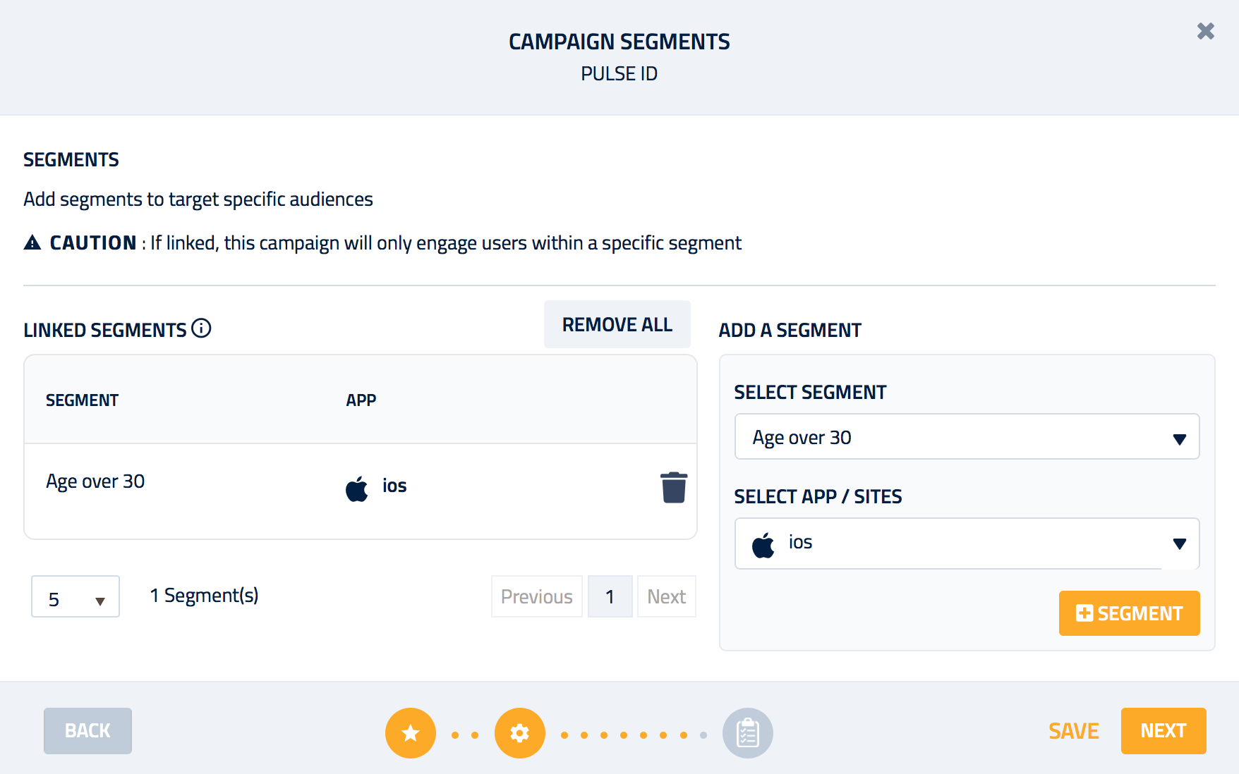 Campaign Segments