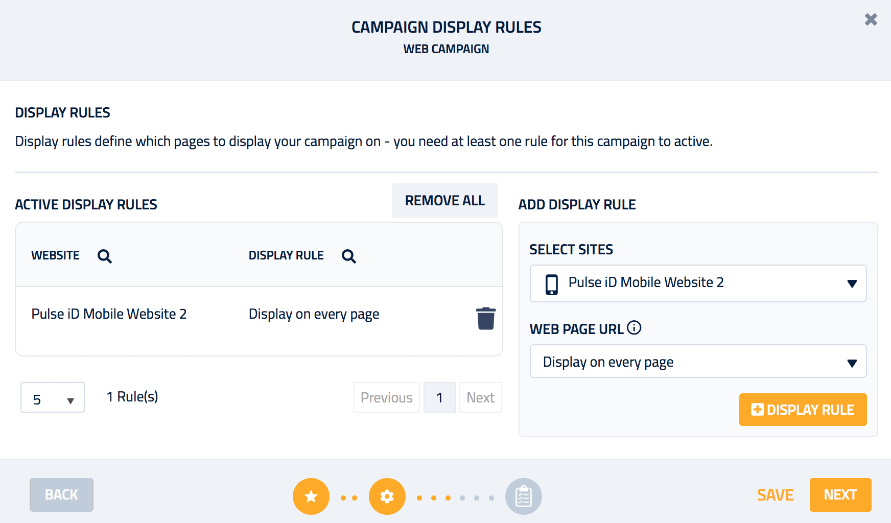 Campaign Rules Web