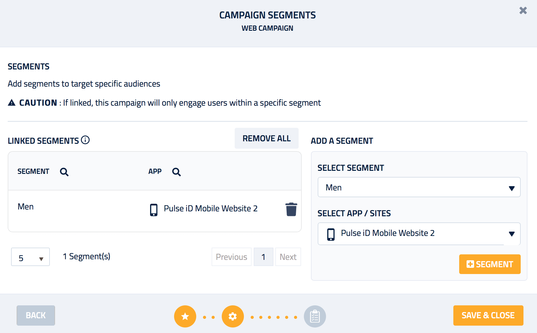 Campaign Segments