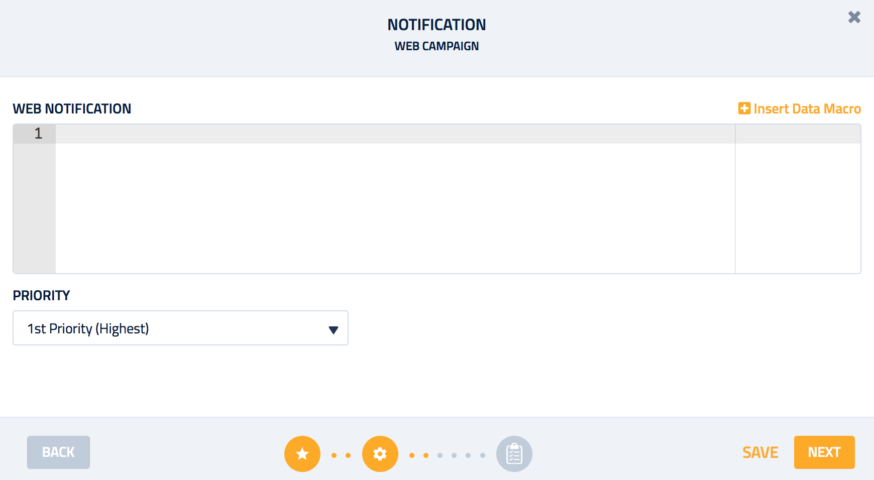 Campaign Notification Web