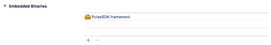 Quickstart Embedded Binaries